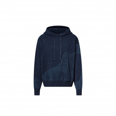 LOUIS VUITTON GRAPHIC JACQUARD HOODIE 1AIWFX